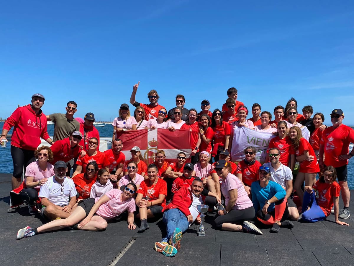 El Real Club de Regatas de Cartagena se alza con la Copa de España de 2.000 metros de Dragon Boat