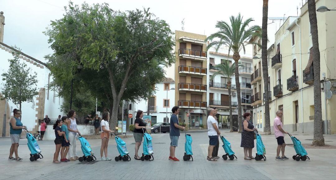 Momento del vídeo.