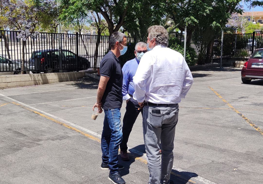 Ortiz, Del Pozo y Botella, en el Rico Pérez