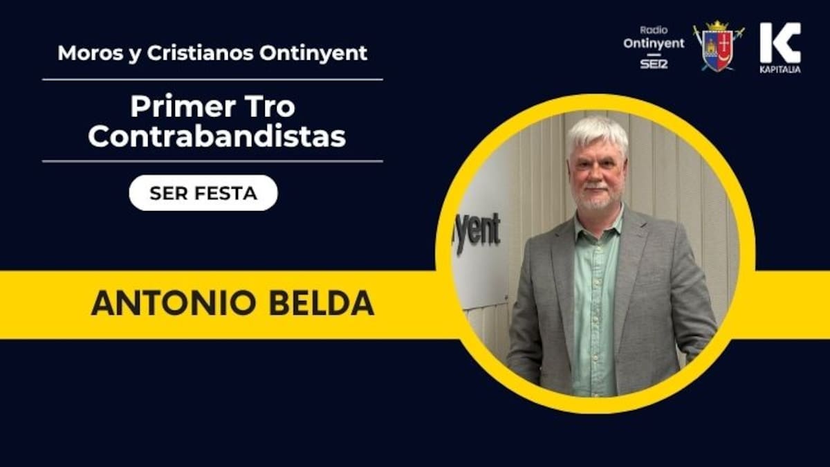 Entrevista a Antonio Belda, Primer Tro 2026 de la Comparsa Contrabandistas de Ontinyent