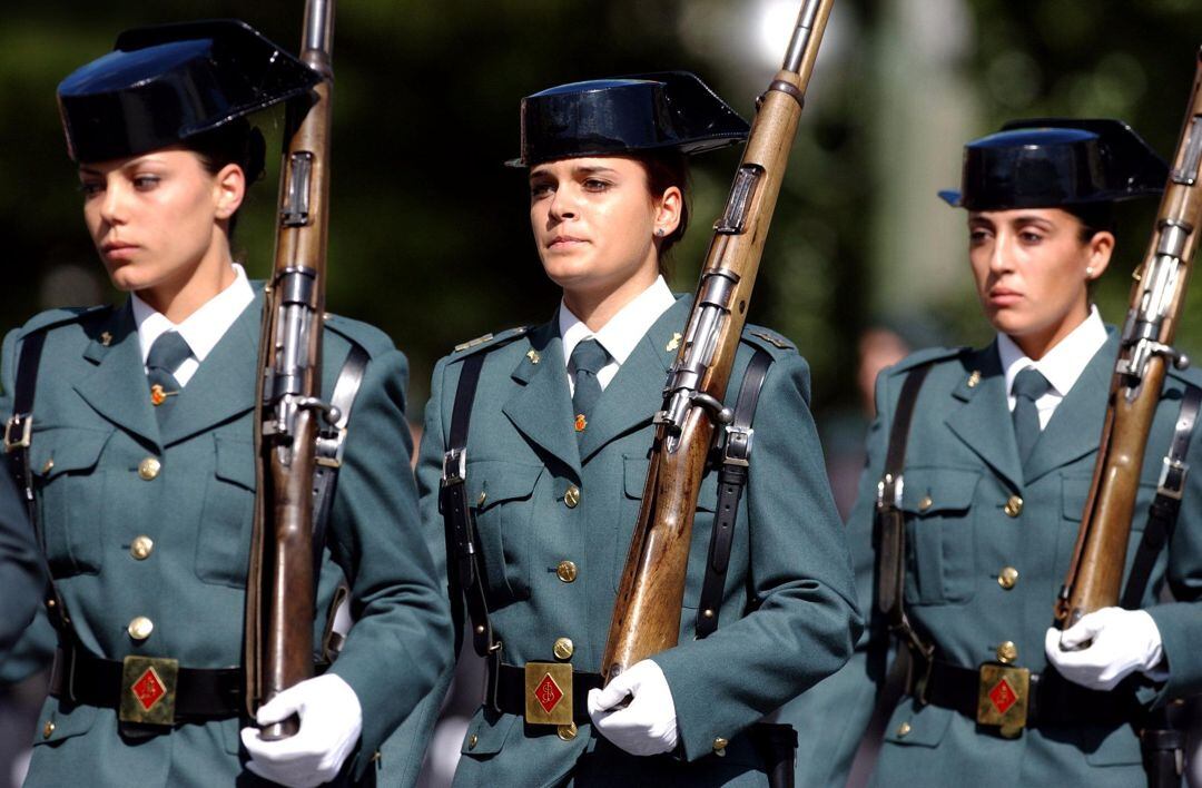 Archivo. Mujer Guardia Civil