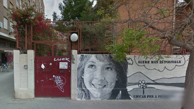 Colegio Max Aub en Valencia. Foto: Google Street View