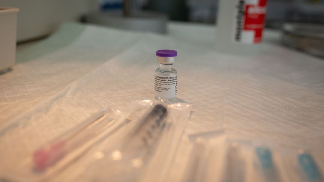 Una dosis de la vacuna de Pfizer-BioNtech contra el COVID-19.