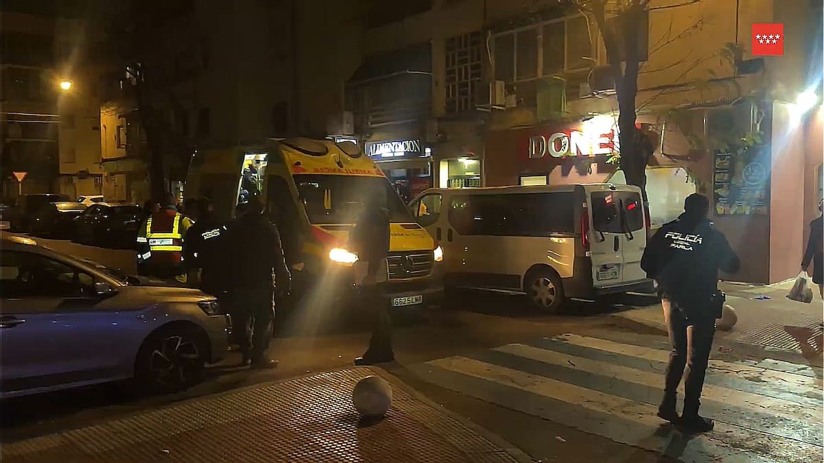 Dos hombres heridos en estado grave tras ser apuñalados en el centro de Parla