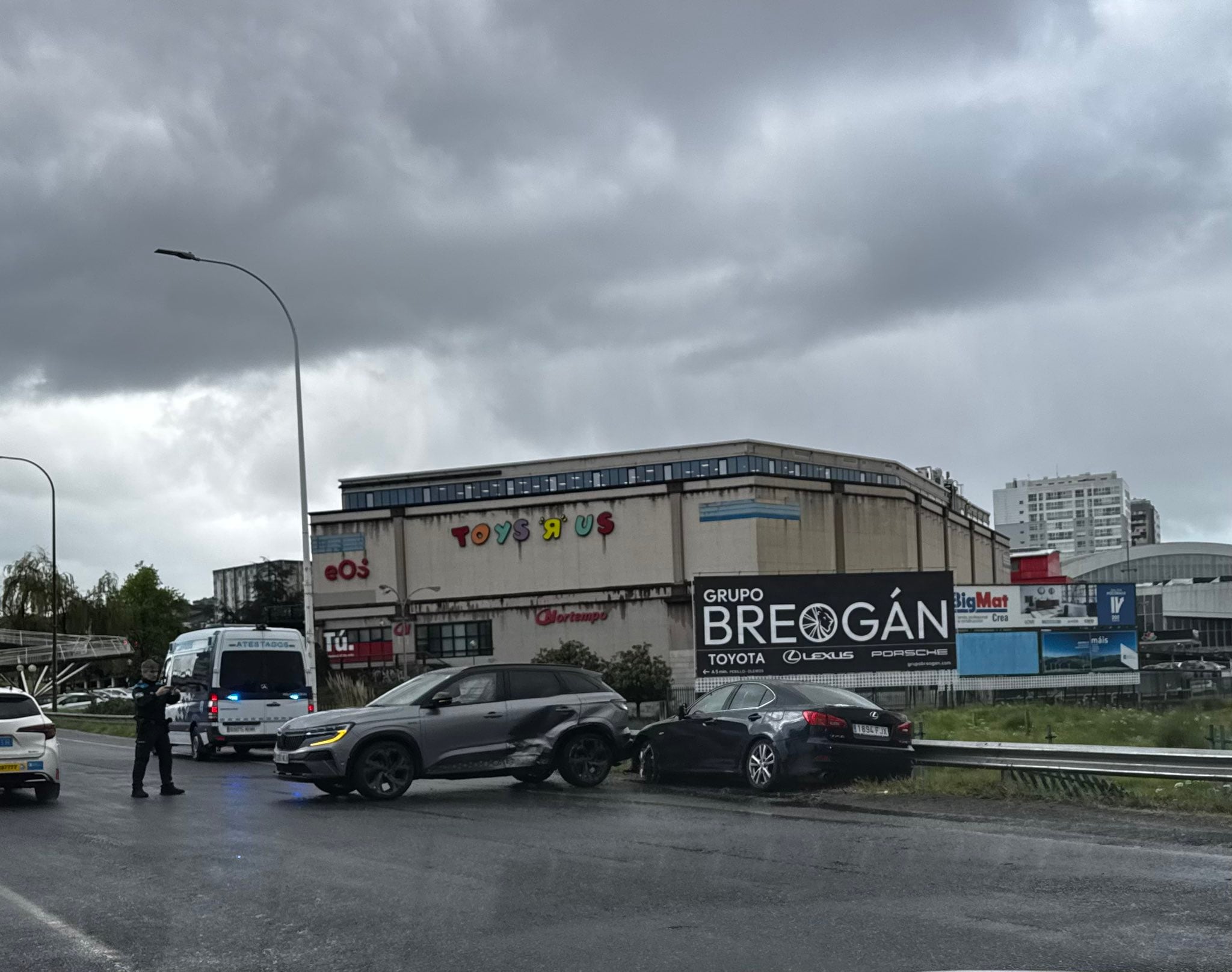 Accidente en Alfonso Molina | Foto: @3stebanvd