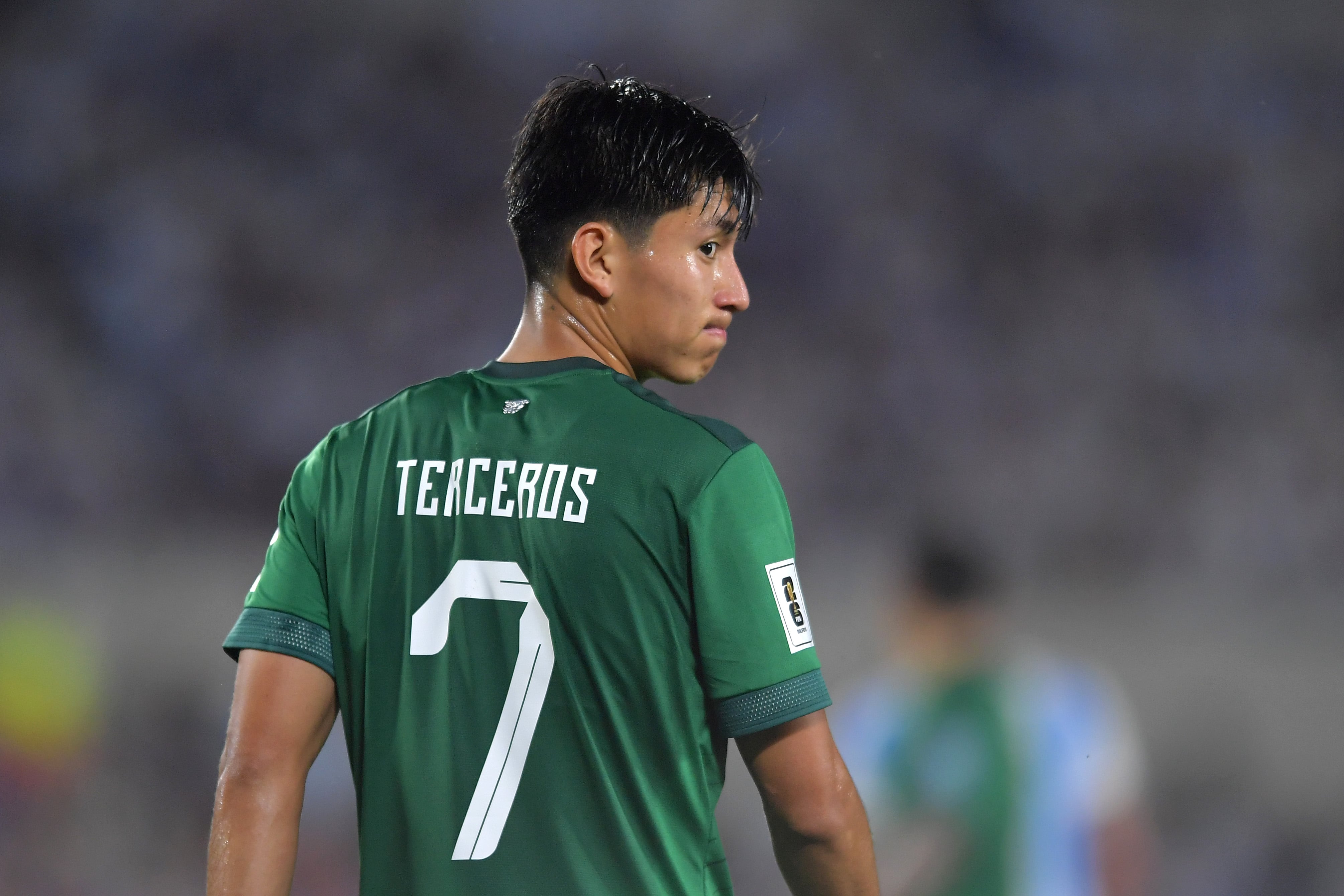 Miguel Terceros, la esperanza de Bolivia para volver al Mundial.(Marcelo Endelli/Getty Images).