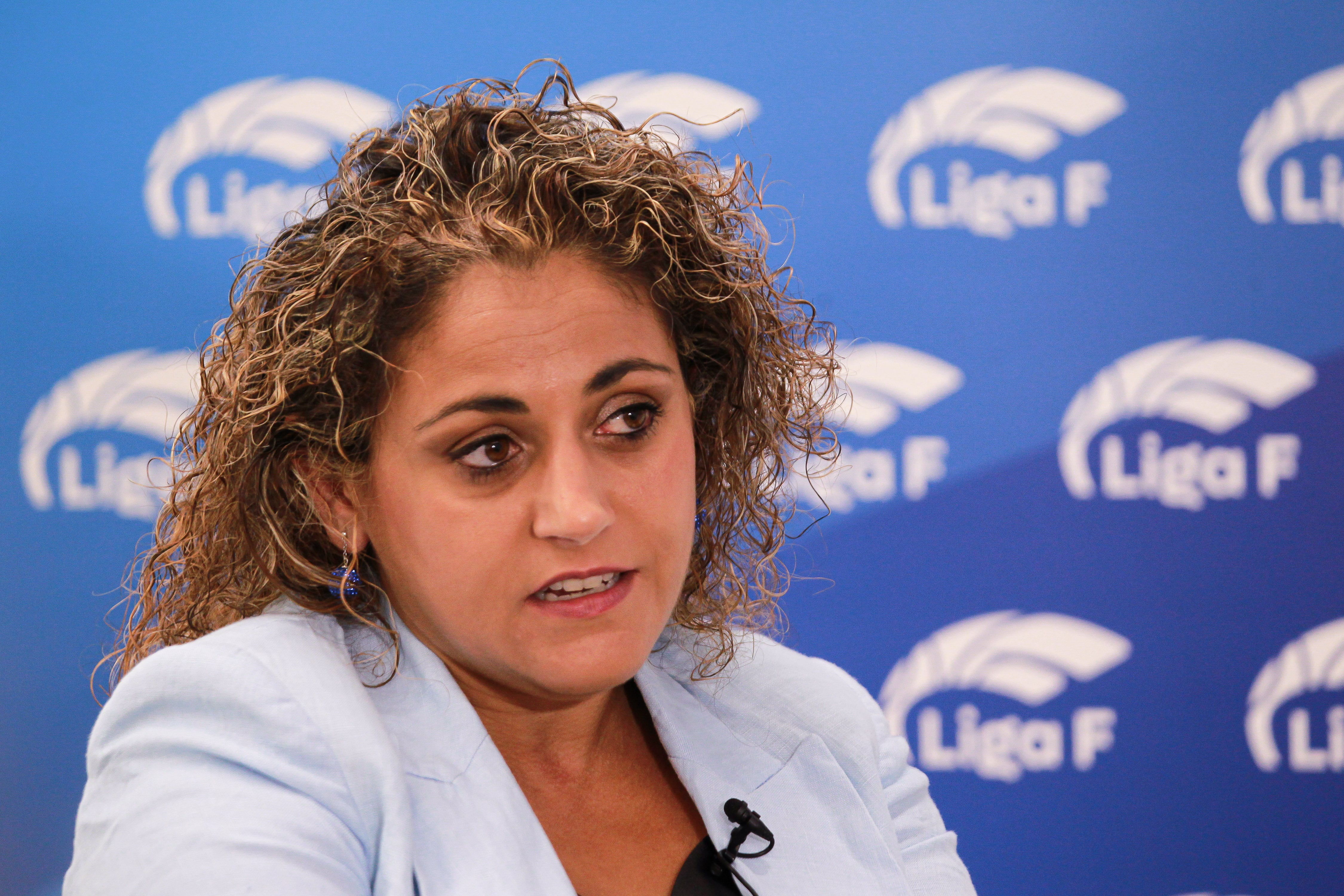 Beatriz Álvarez, presidenta de la Liga F. (Photo By Irina R. Hipolito/Europa Press via Getty Images)