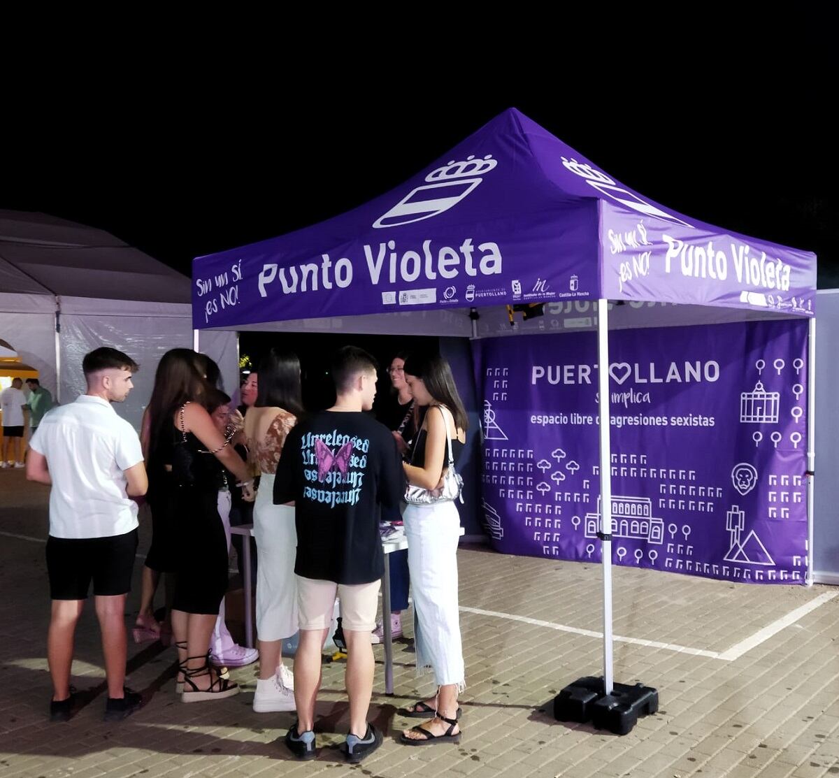 Punto Violeta en la Feria de Puertollano