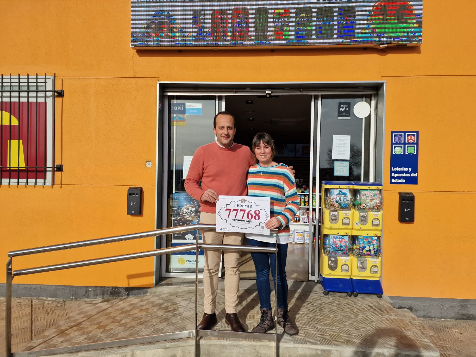 El estanco de la Avenida de los Danzantes de Huesca ha dado un 4º premio