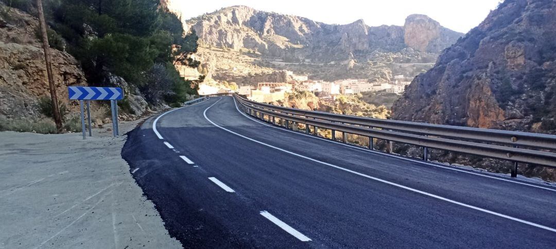 Así ha quedado la carretera tras las obras de reparación