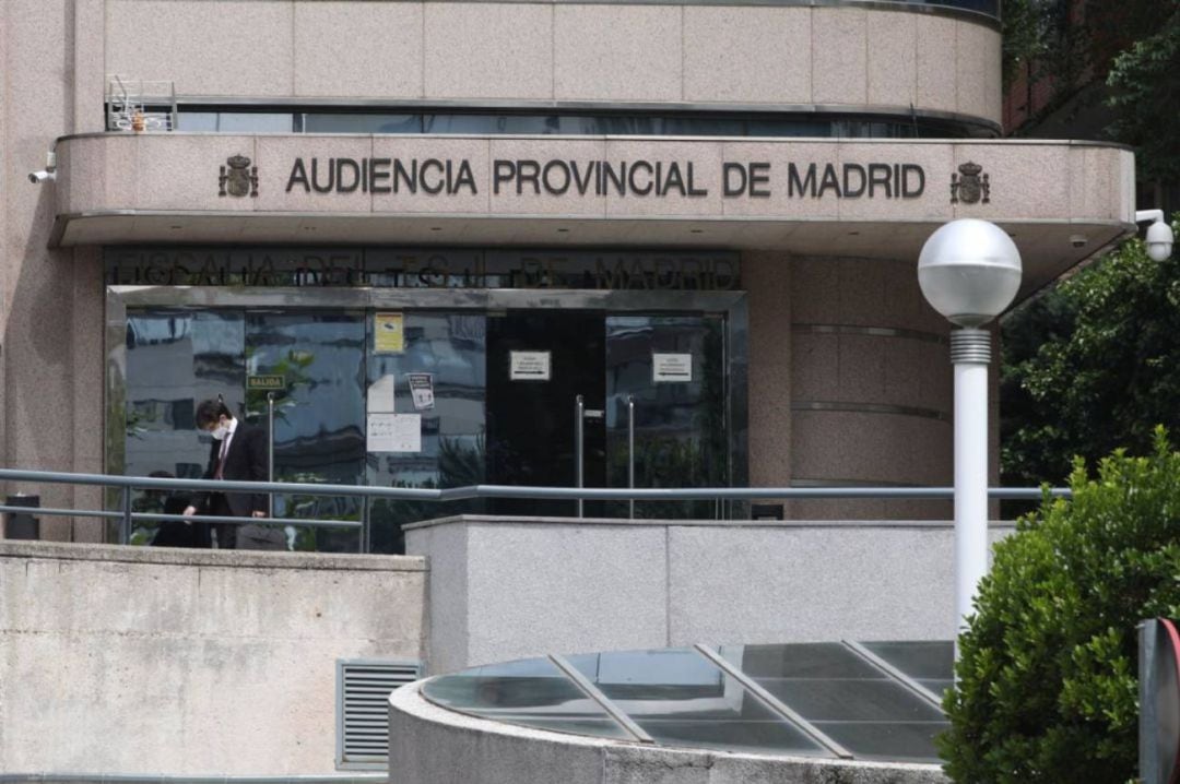 Imagen de archivo de la fachada de la Audiencia Provincial de Madrid