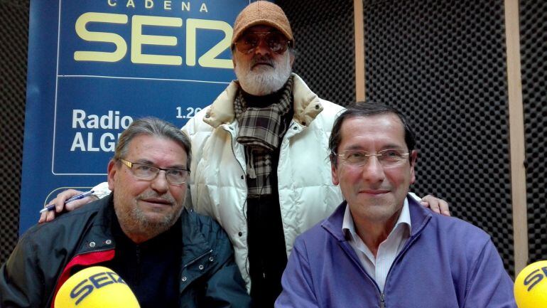 Antonio Maldonado, Pepe &quot;Titi&quot; y Antonio Peralta.