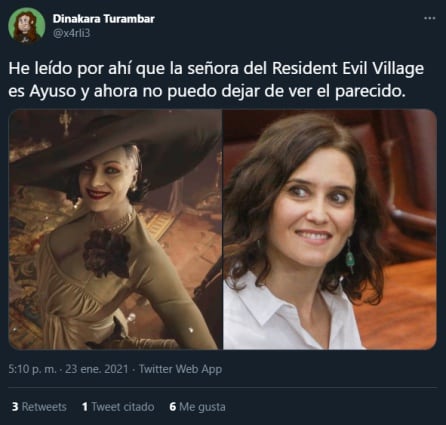 Primeros memes sobre Resident Evil Village en Twitter