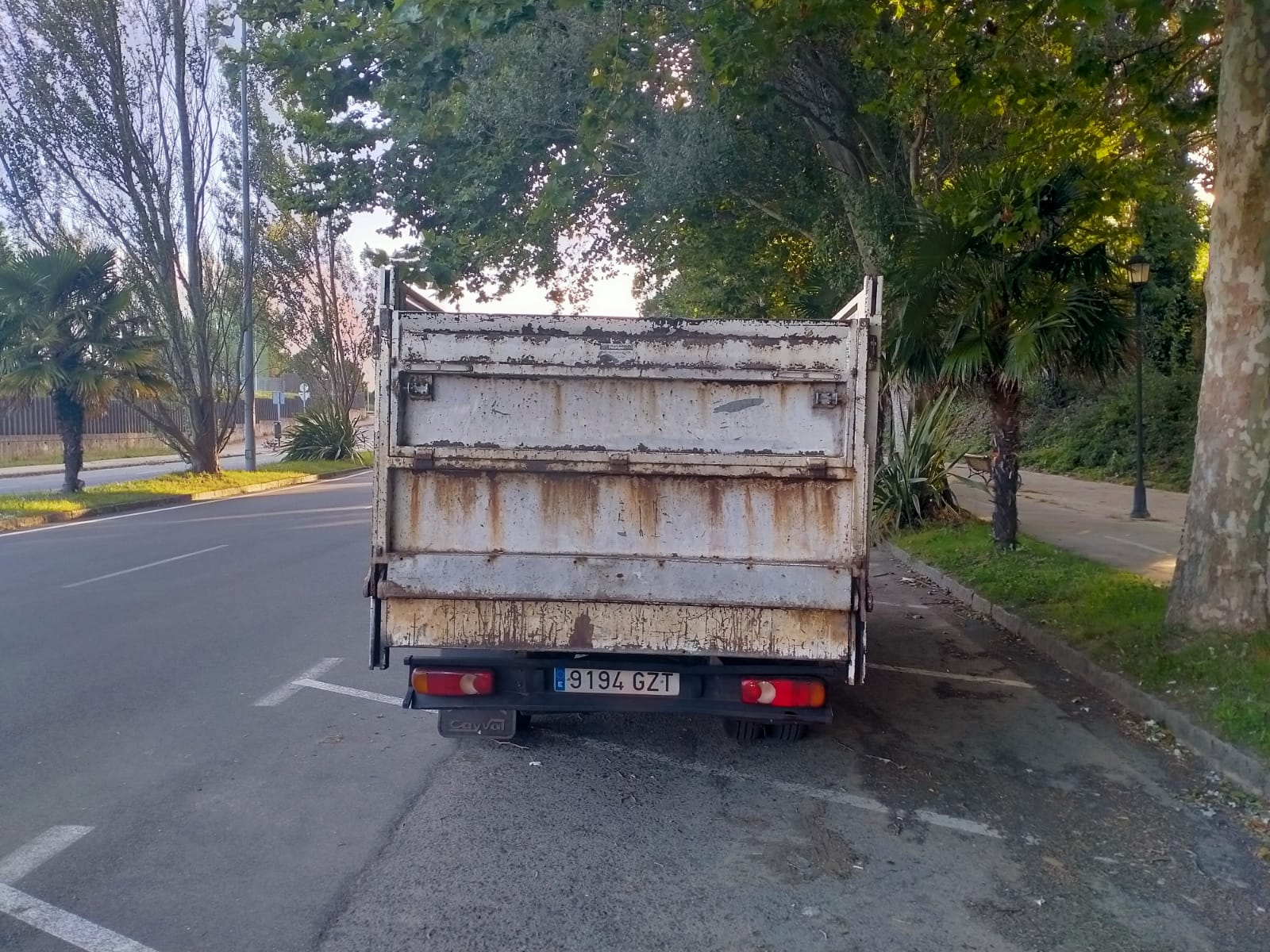 Vehículo del servicio municipal