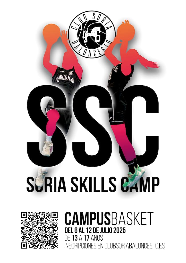 Cartel del Campus Soria Skills Camp.