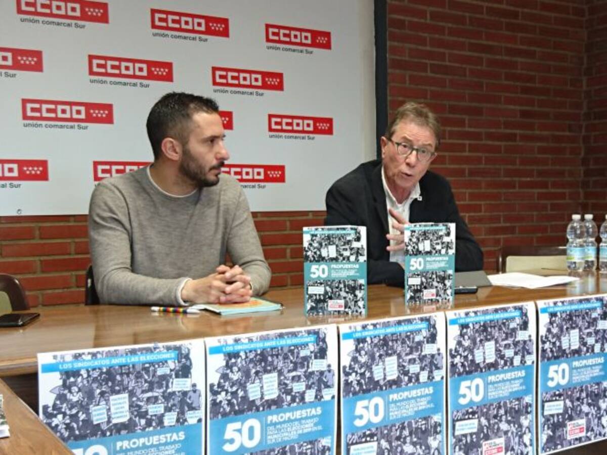 CCOO presenta 50 propuestas para las elecciones municipales