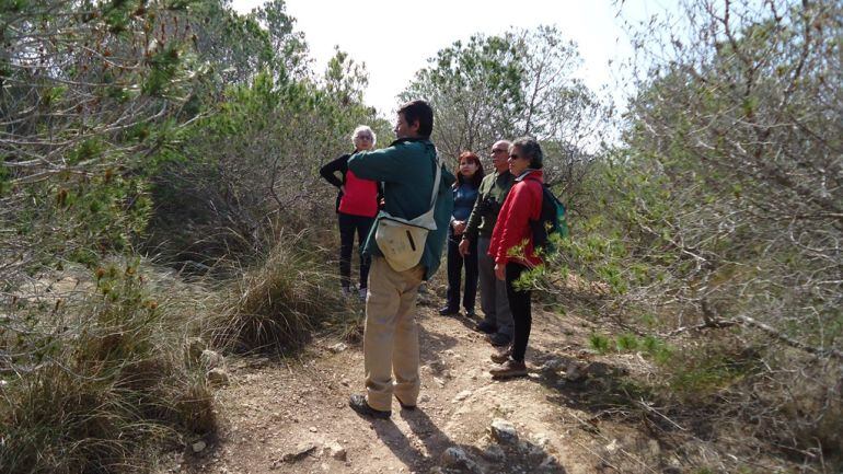 Actividad en el Clot de Galvany con motivo del Día del Árbol