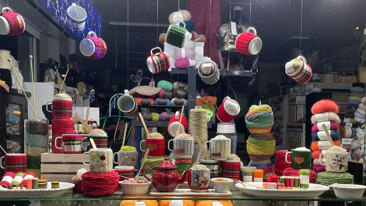 Entrevista a Mar López de MyR Lanas, ganadora del concurso de escaparates de Navidad de Tui