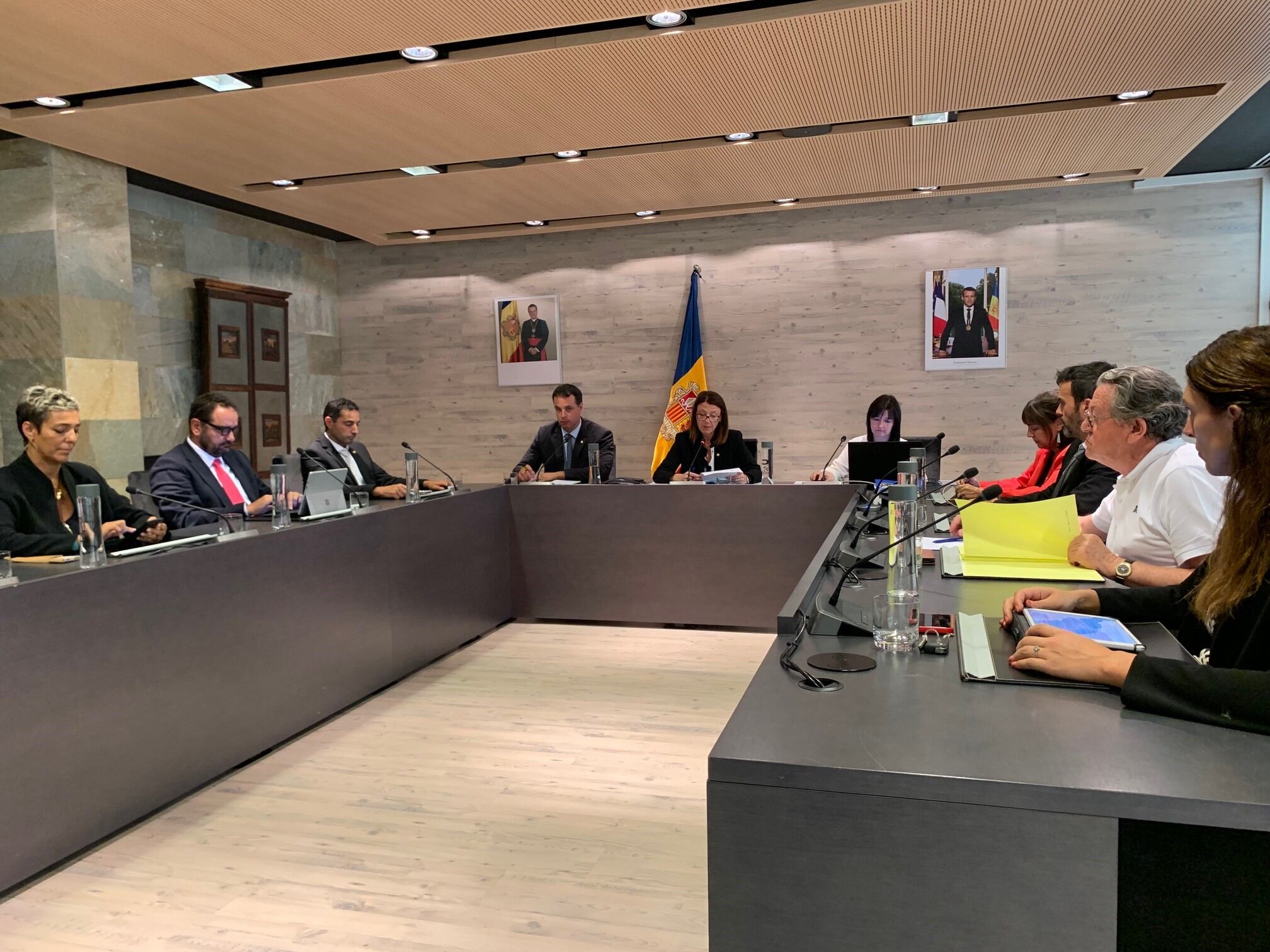 Sessió del consell de comú d'Ordino