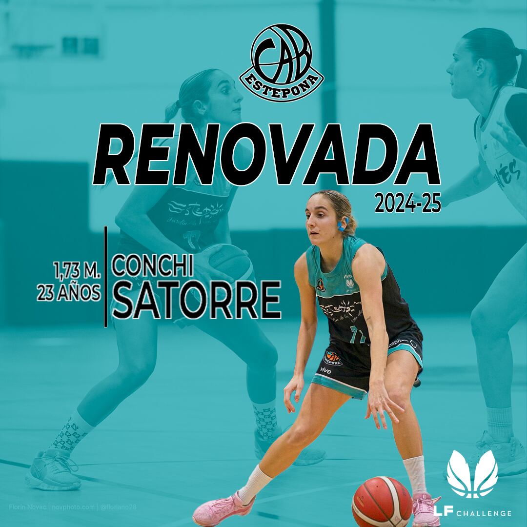La jugadora Conchi Satorre renueva con el CAB Estepona de la Liga Chanllenge
