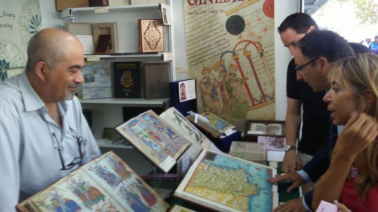 Inauguración de la Feria del Libro de Palencia