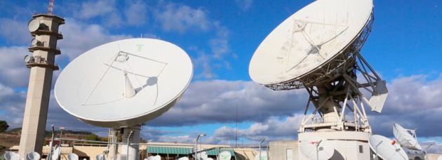 Estación satélites Armuña de Tajuña