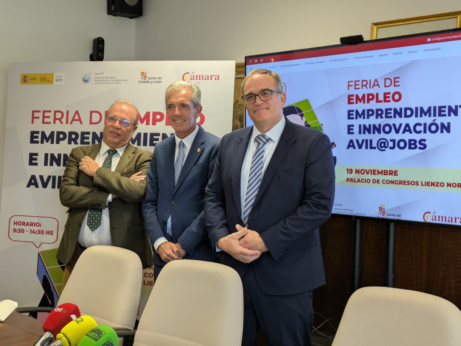 Presentación cuarta edición de la feria Ávil@jobs