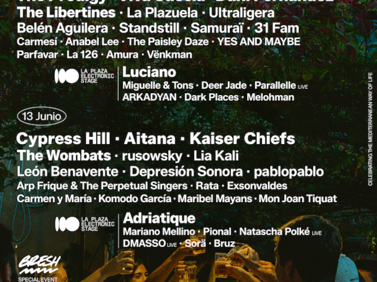 Mallorca Live 2026 confirma a Kaiser Chiefs y el cartel completo del escenario La Plaza encabezado por Luciano