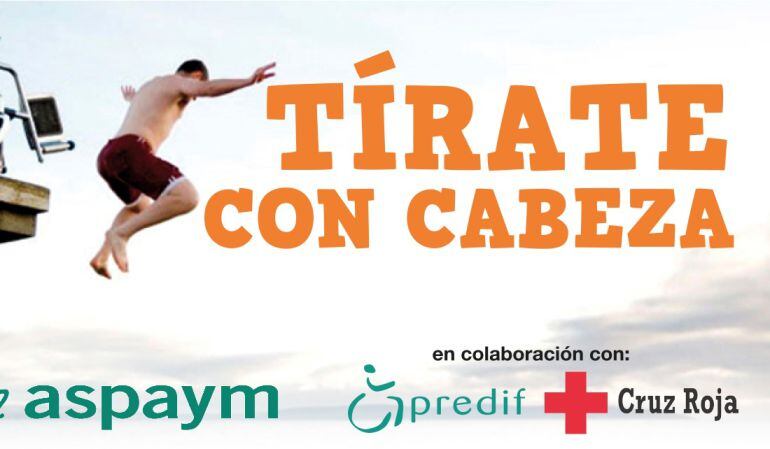 Especialmente en verano se ha necesaria la campaña de prevención de lesiones medulares por tirarse mal al gua 