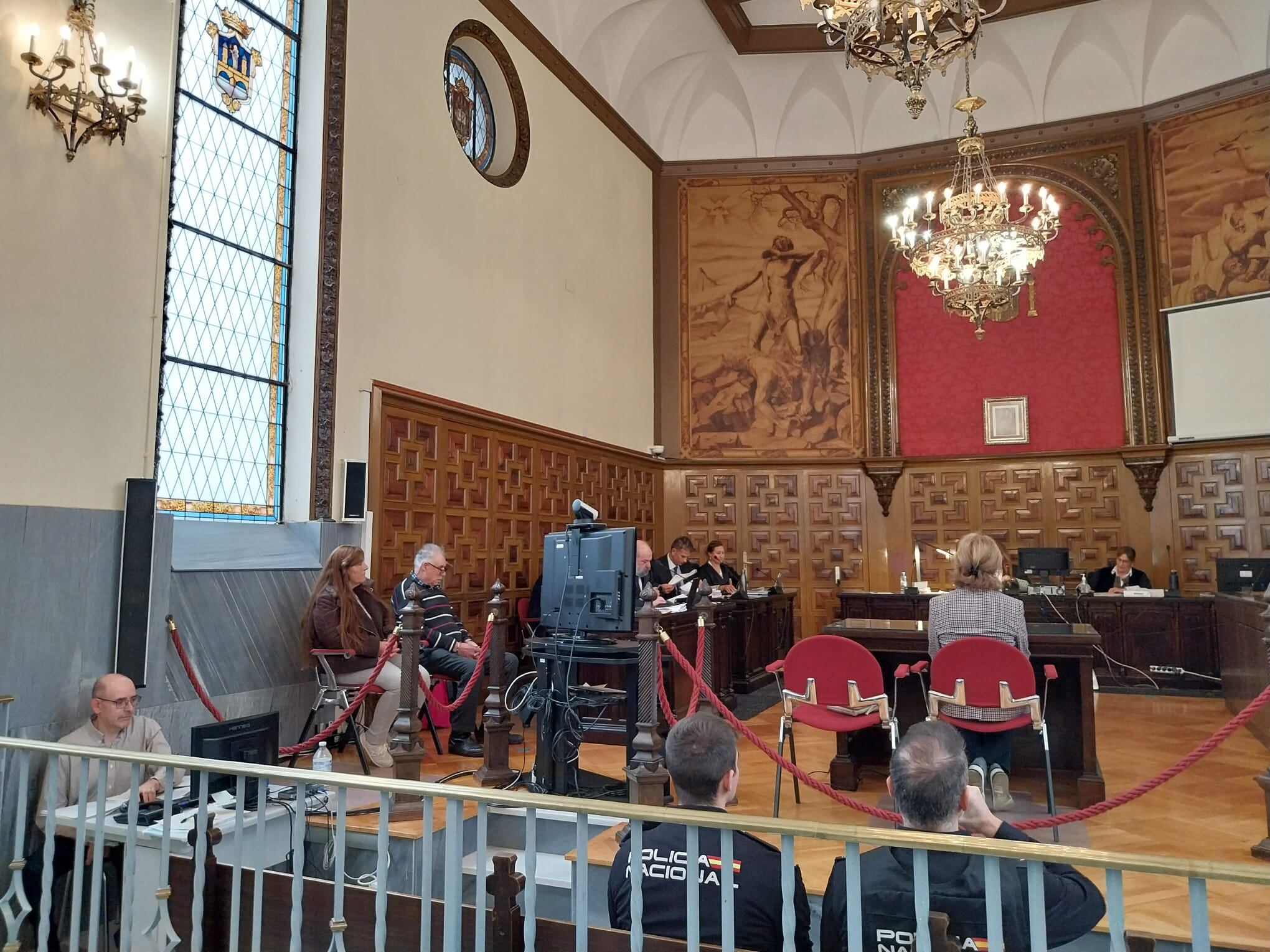 Primera sesión del juicio en la Audiencia Provincial de Zamora