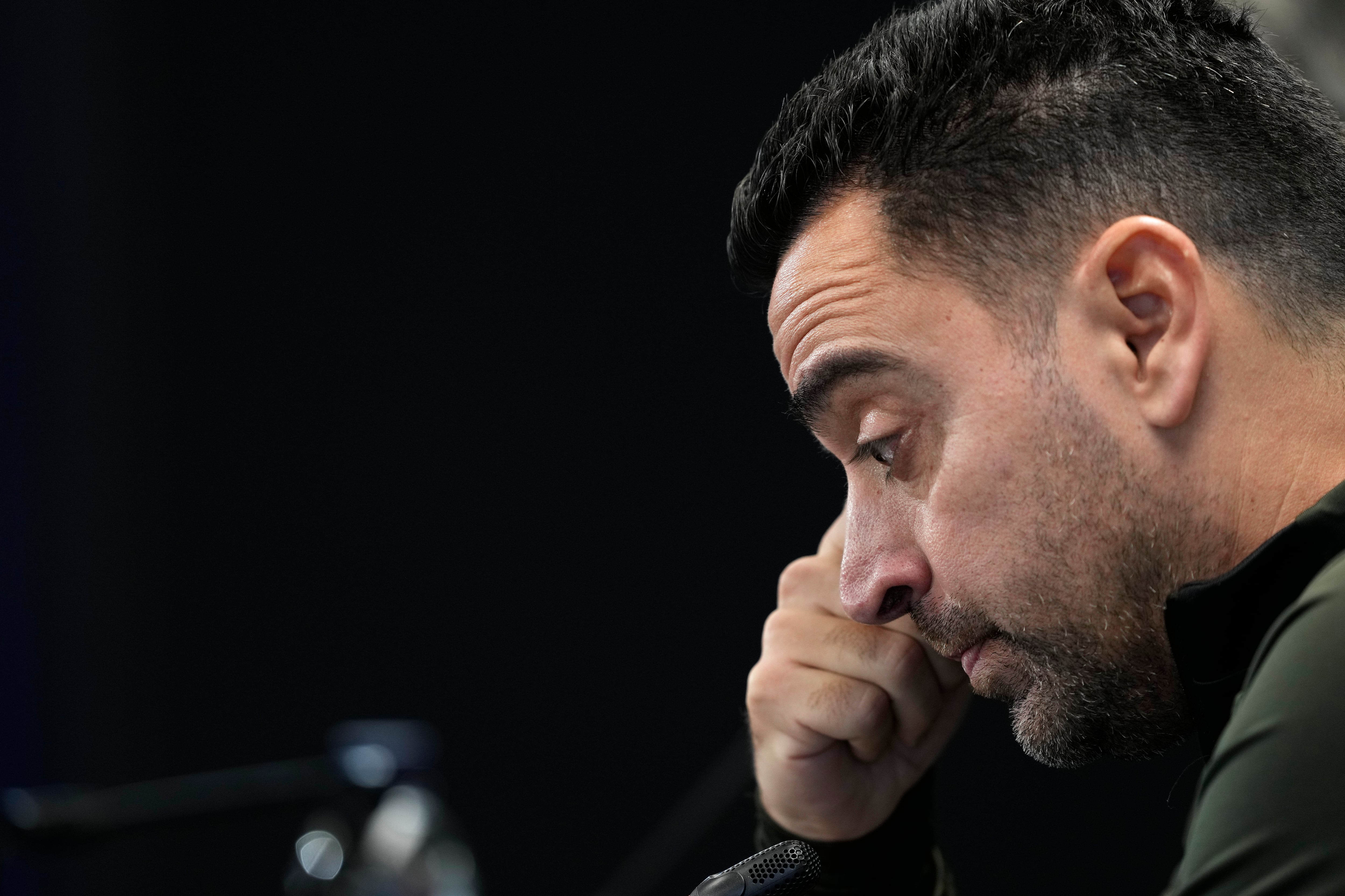 Rueda de prensa de Xavi Hernández