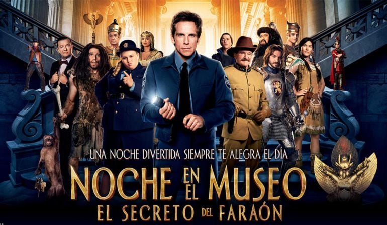 Ben Stiller protagoniza la comedia familiar &#039;Noche en el Museo&#039; que acerca el cine de verano gratuito del Parque de Andalucía de Alcobendas