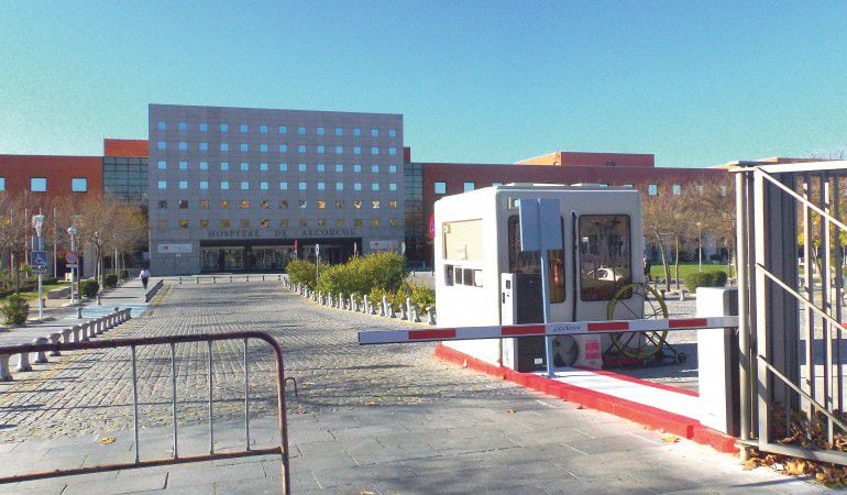 Entrada al Hospital Fundación Alcorcón