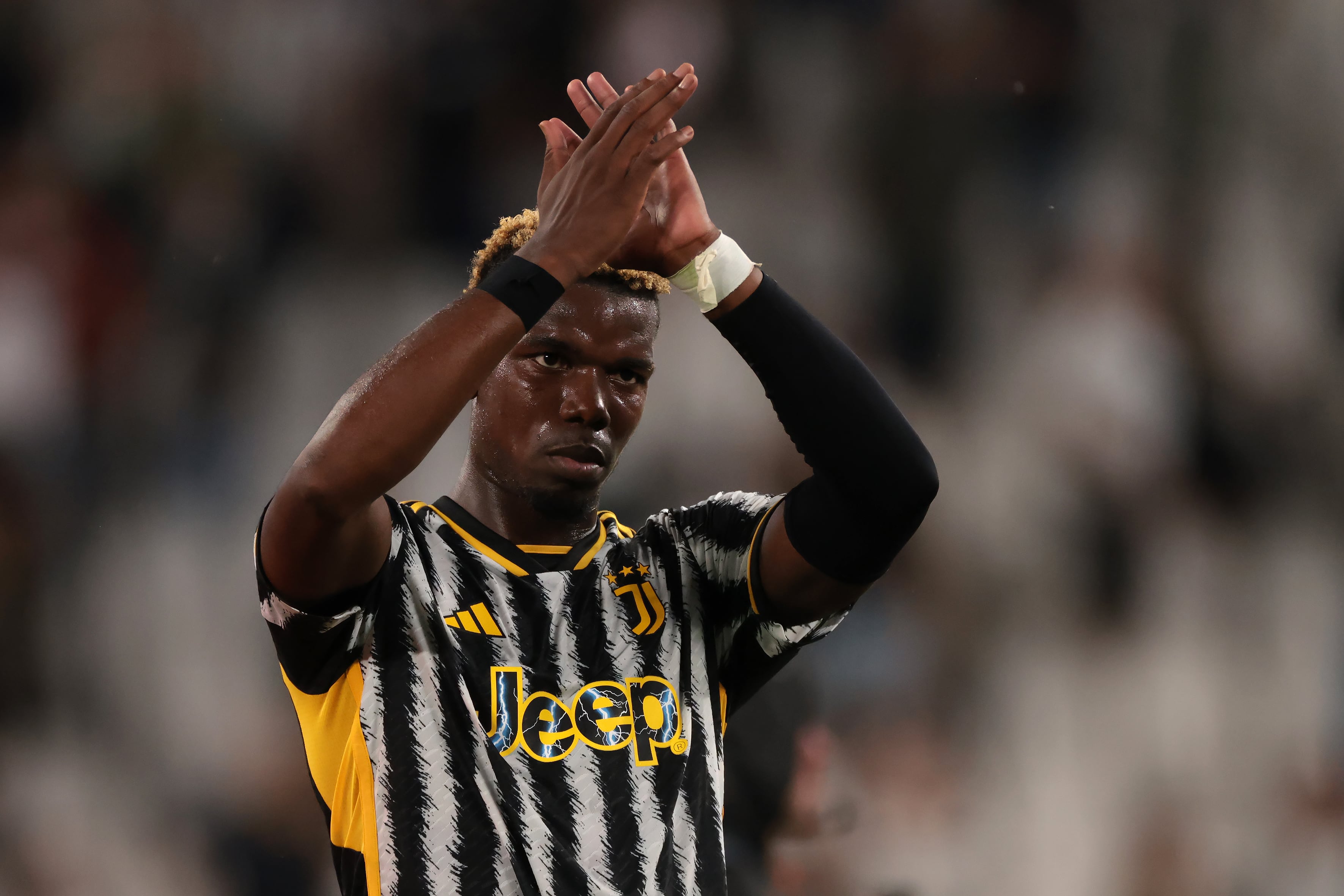 Paul Pogba, durante un partido contra el Bologna FC en Allianz Stadium de la Juventus