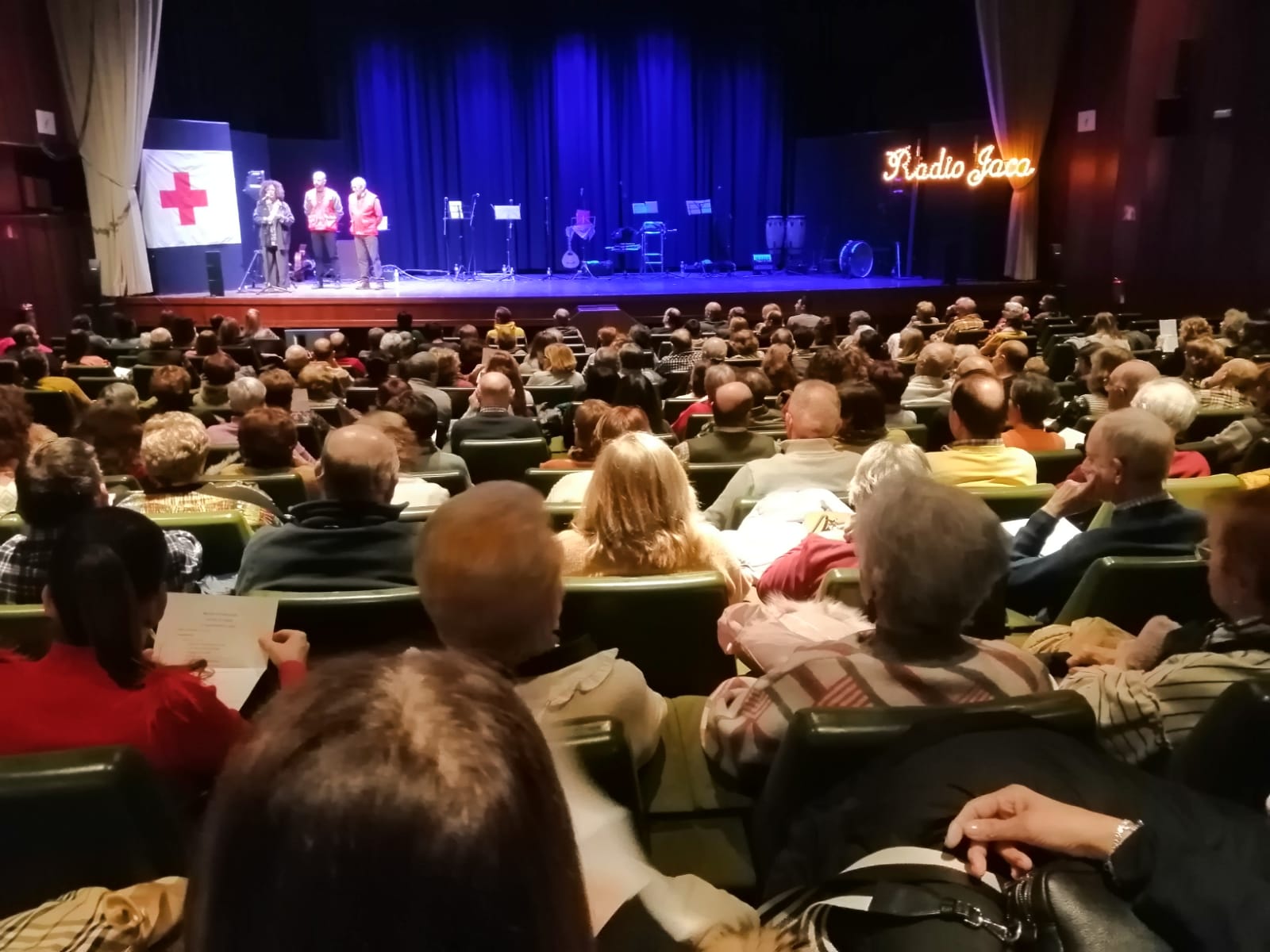 Mucho público en la gala en el Palacio de Congresos