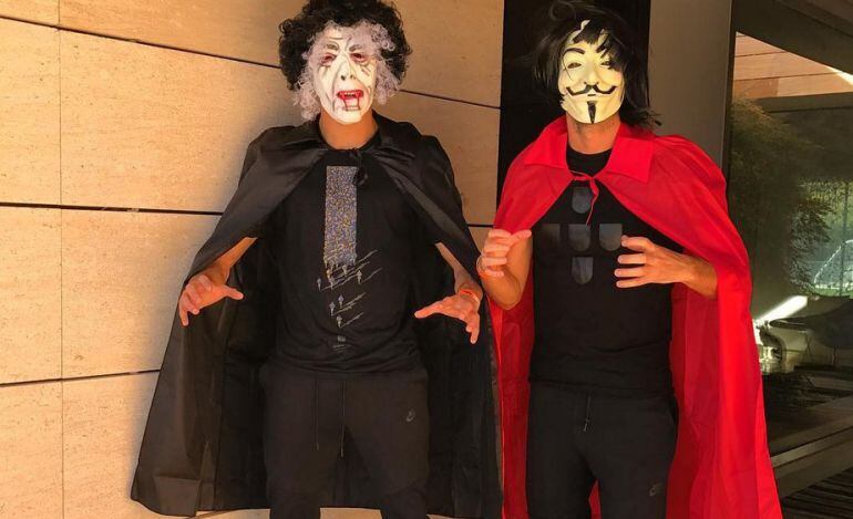 Cristiano Ronaldo celebra Halloween