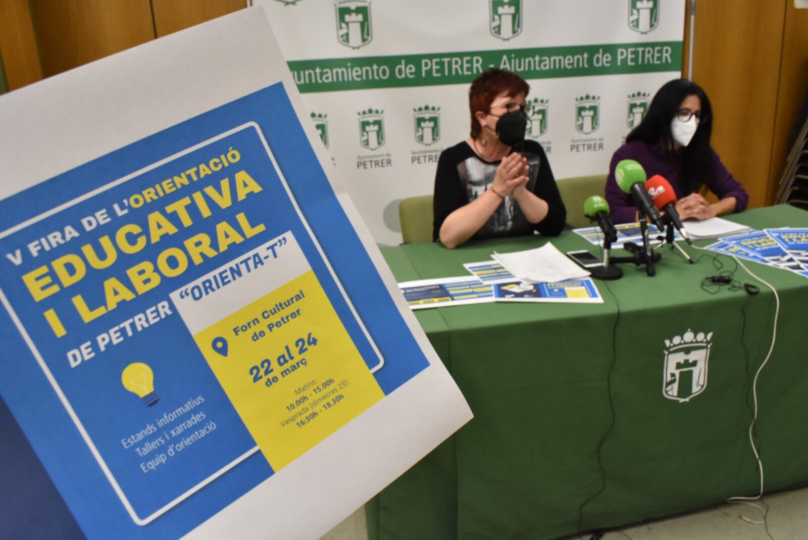 Presentación Feria Orientación en Petrer