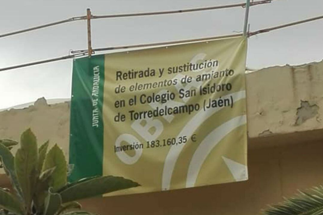 Obras en el CEIP San Isidoro de Torredelcampo