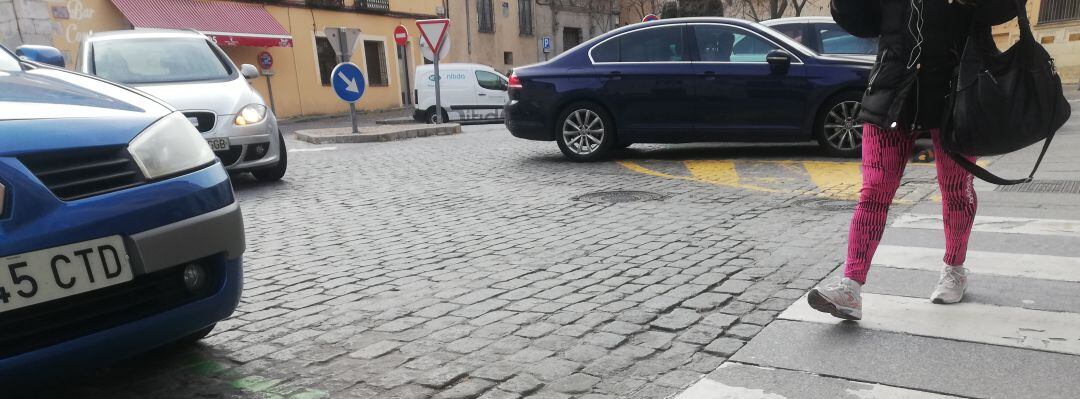 Paso de cebra en la capital