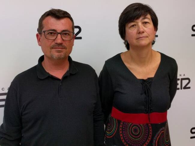 Damián Martínez (AVEP) y Eva Verdejo (AIMPLAS)