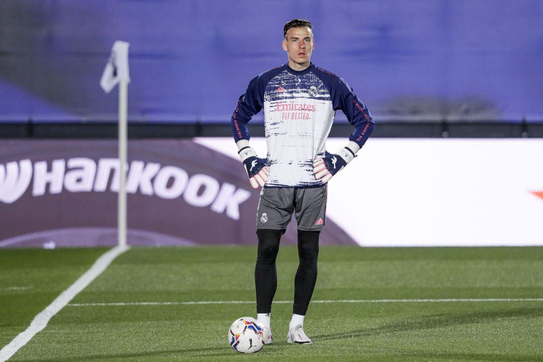 Andriy Lunin, portero del Real Madrid