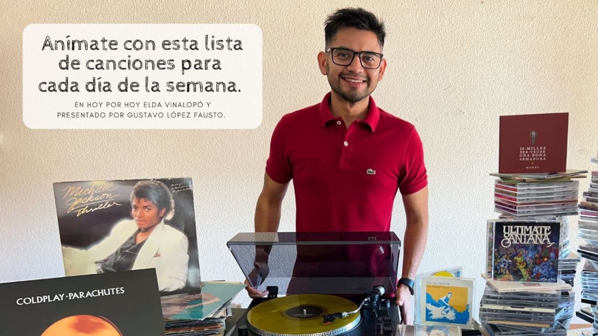 Una canción para cada día de la semana", espacio musical conducido por Gustavo López