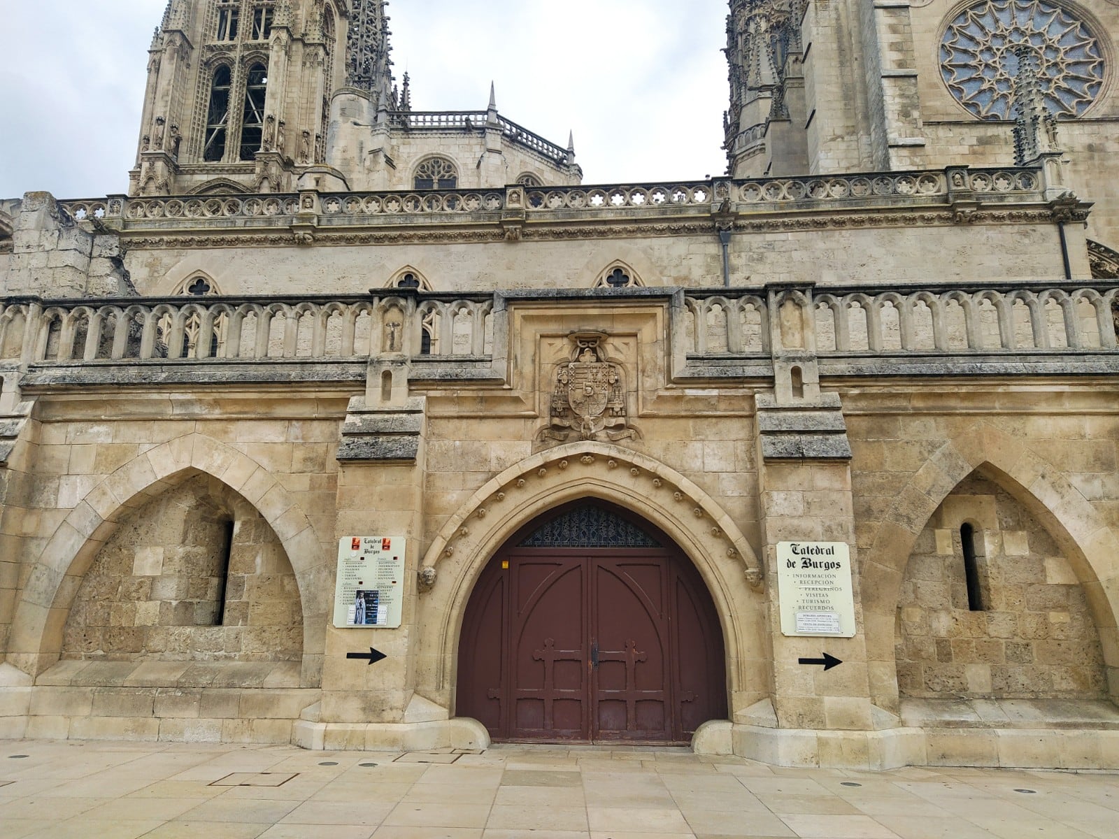 Entrada para turistas en la Catedral de Burgos