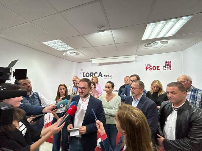 Diego José Mateos ofrece declaraciones tras conocer los resultados electorales