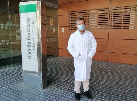 Doctor Javier Fonseca, gerente del distrito sanitario Córdoba Guadalquivir