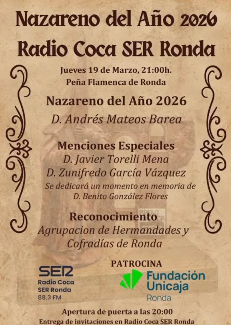 Cartel del evento.