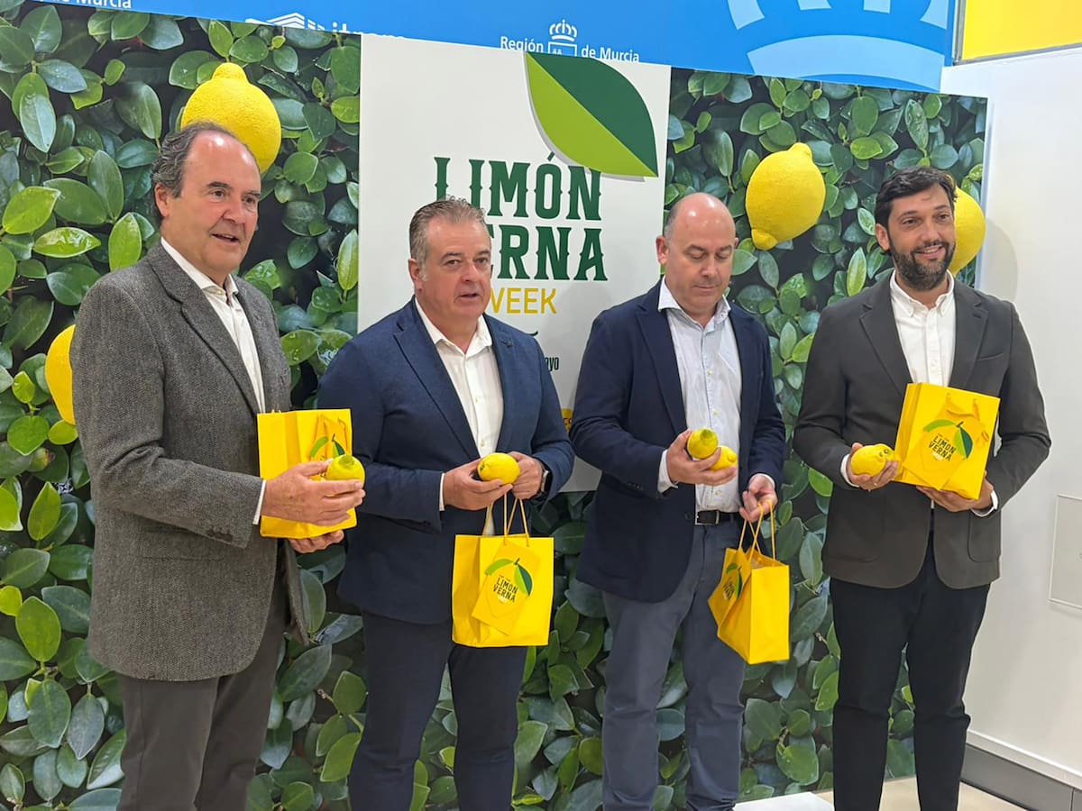 El limón Verna será el protagonista de la oferta gastronómica de 23 restaurantes de la Región de Murcia
