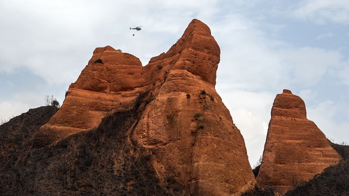 La Fundación Las Médulas aborda la emergencia de devolver el valor al legado calcinado en el Patrimonio de la Humanidad