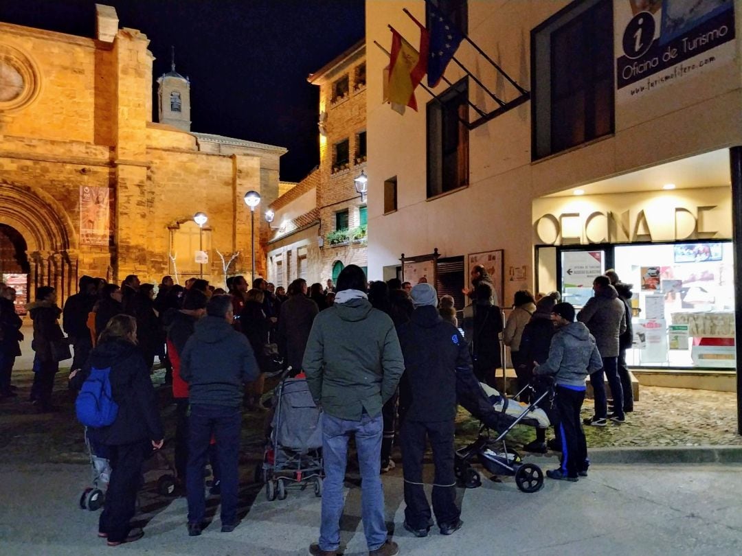 Momento de una de las actividades turísticas en Fitero