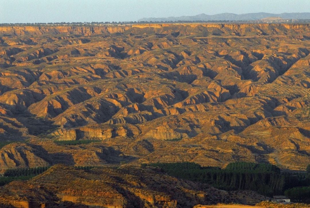 Uno de los paisajes del norte de la provincia que configuran el proyecto del Geoparque de Granada